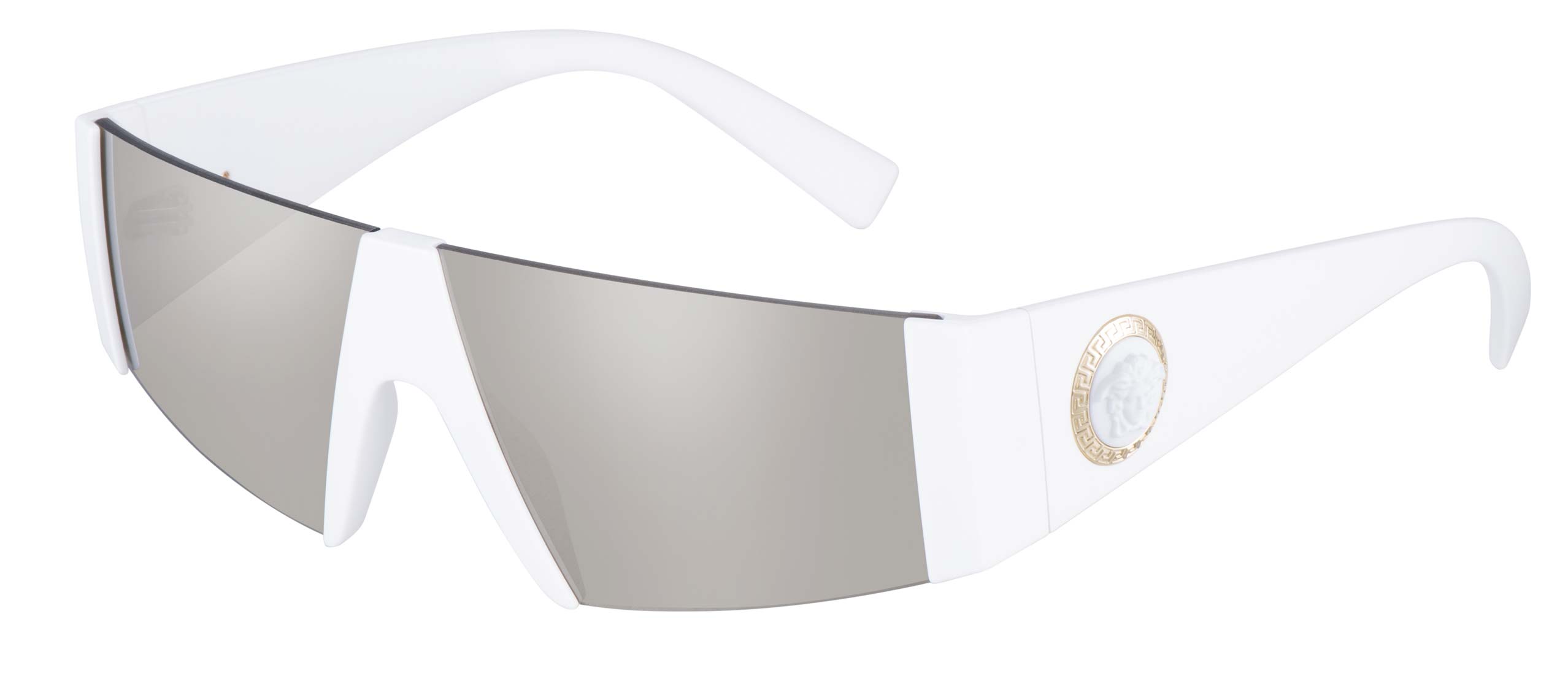 Black medusa ares visor sunglasses sale