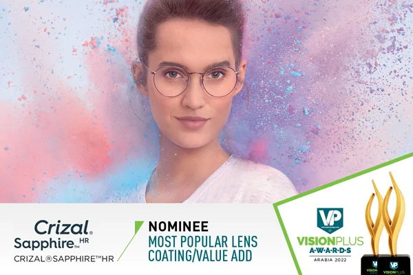CRIZAL-CRIZAL® SAPPHIRE™ HR Is Nominated In VisionPlus Awards ...