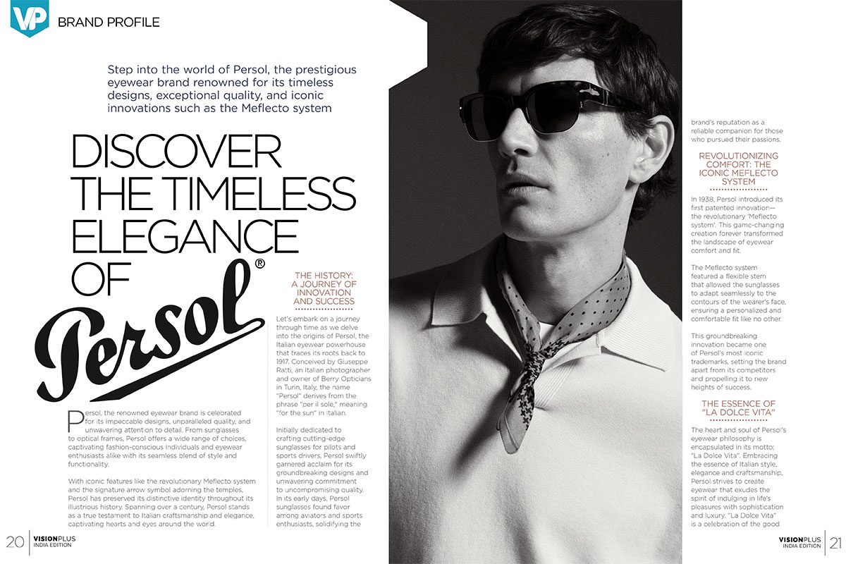 Discover the Timeless Elegance of Persol | VisionPlus Magazine
