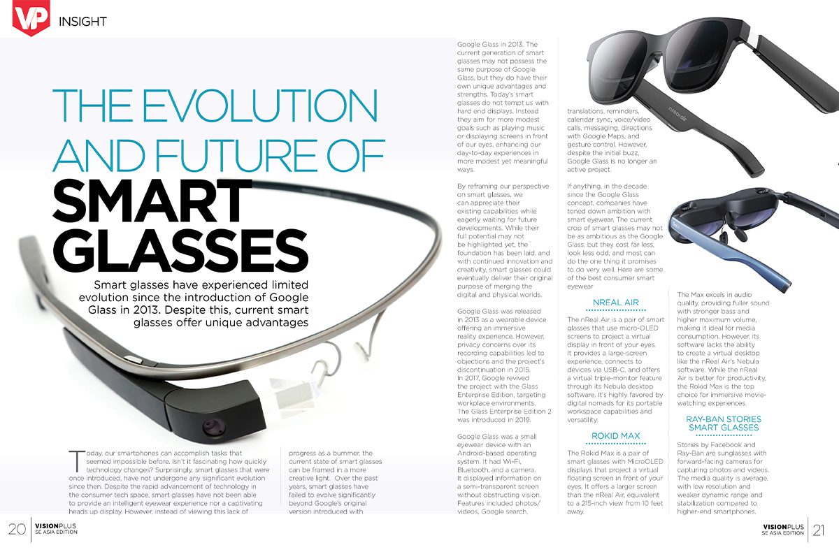 The Evolution And Future Of Smart Glasses