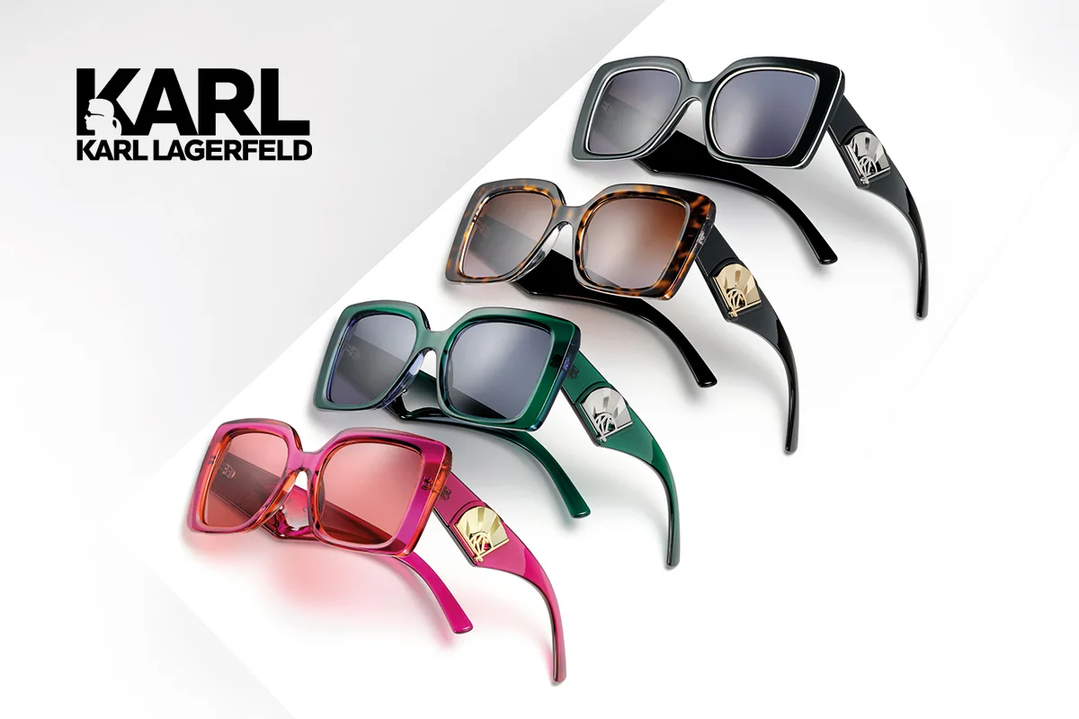 Karl Lagerfeld Bicolor Injected Sunglasses main image 1